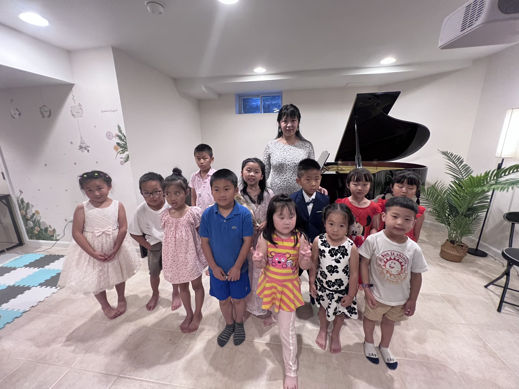 Nanqiao Lyu's piano studio held a captivating student concert on July 16th