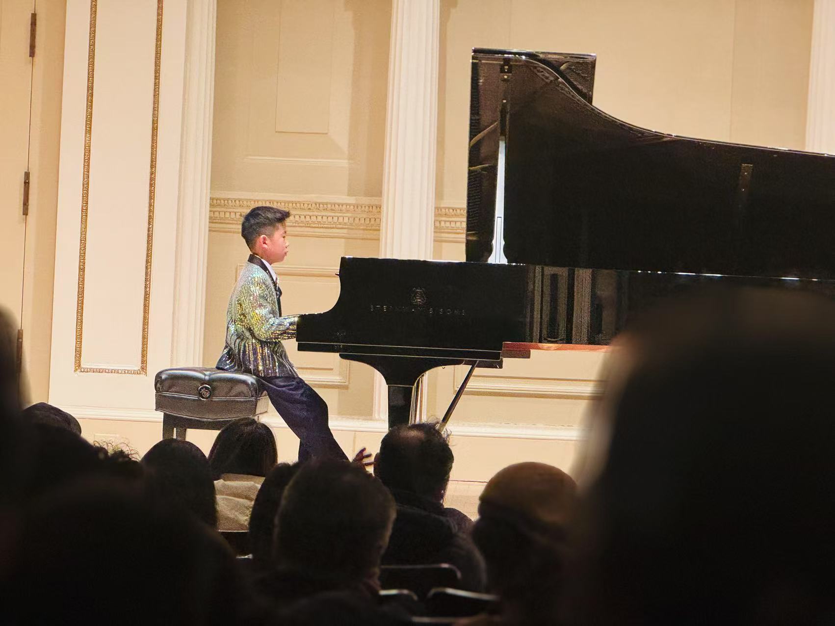 Celebrating Aiden Jia's Successful Performance at Carnegie Hall